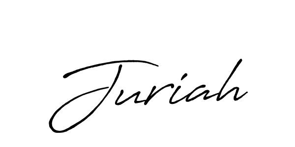 You should practise on your own different ways (Antro_Vectra_Bolder) to write your name (Juriah) in signature. don't let someone else do it for you. Juriah signature style 7 images and pictures png