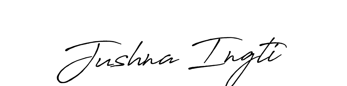 How to Draw Jushna Ingti signature style? Antro_Vectra_Bolder is a latest design signature styles for name Jushna Ingti. Jushna Ingti signature style 7 images and pictures png