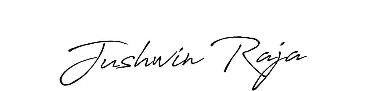 You can use this online signature creator to create a handwritten signature for the name Jushwin Raja. This is the best online autograph maker. Jushwin Raja signature style 7 images and pictures png