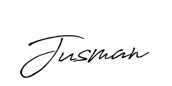 Use a signature maker to create a handwritten signature online. With this signature software, you can design (Antro_Vectra_Bolder) your own signature for name Jusman. Jusman signature style 7 images and pictures png