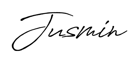 The Antro_Vectra_Bolder handwriting style adds charm and authenticity to name Jusmin. A wonderful choice for personal thank-you notes. Jusmin signature style 7 images and pictures png