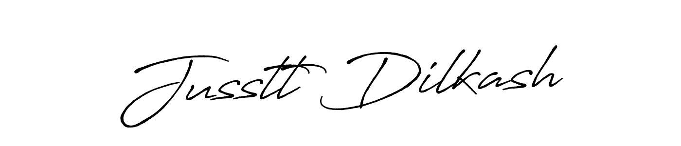 How to Draw Jusstt Dilkash signature style? Antro_Vectra_Bolder is a latest design signature styles for name Jusstt Dilkash. Jusstt Dilkash signature style 7 images and pictures png