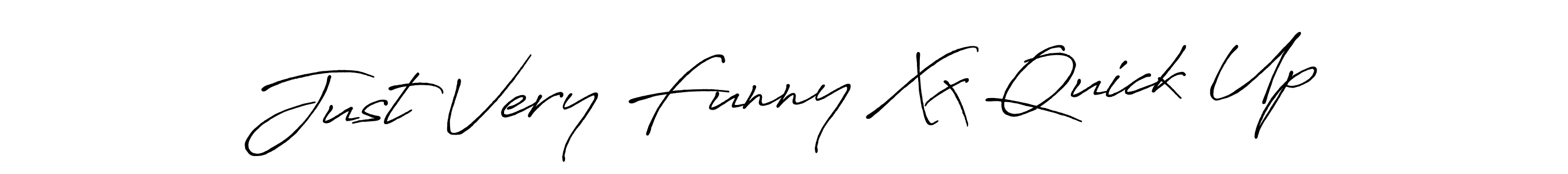 Make a beautiful signature design for name Just Very Funny Xx Quick Up. With this signature (Antro_Vectra_Bolder) style, you can create a handwritten signature for free. Just Very Funny Xx Quick Up signature style 7 images and pictures png