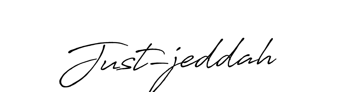 Use a signature maker to create a handwritten signature online. With this signature software, you can design (Antro_Vectra_Bolder) your own signature for name Just-jeddah. Just-jeddah signature style 7 images and pictures png