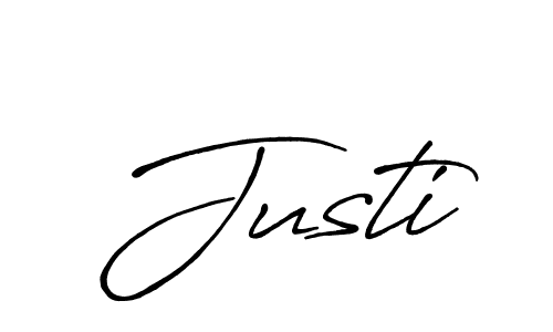 The best way (Antro_Vectra_Bolder) to make a short signature is to pick only two or three words in your name. The name Justi include a total of six letters. For converting this name. Justi signature style 7 images and pictures png