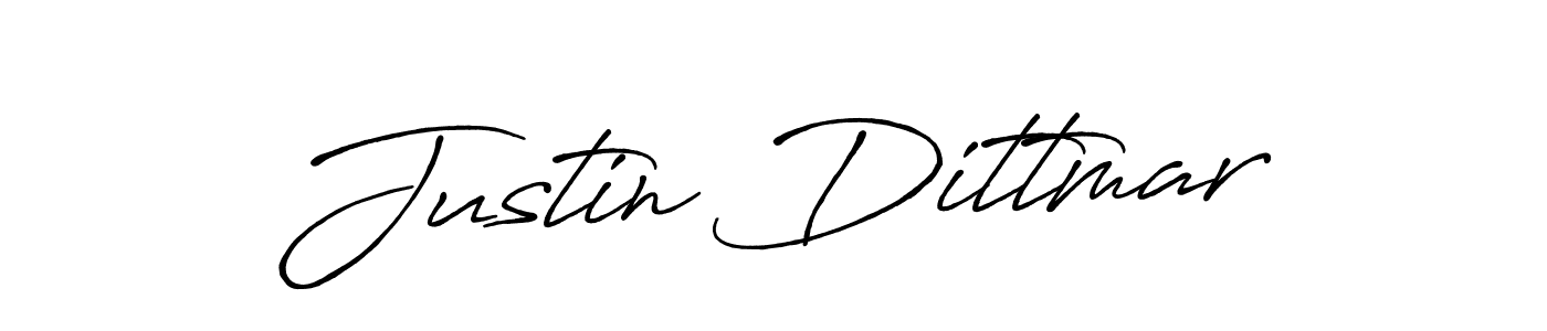 Also You can easily find your signature by using the search form. We will create Justin Dittmar name handwritten signature images for you free of cost using Antro_Vectra_Bolder sign style. Justin Dittmar signature style 7 images and pictures png