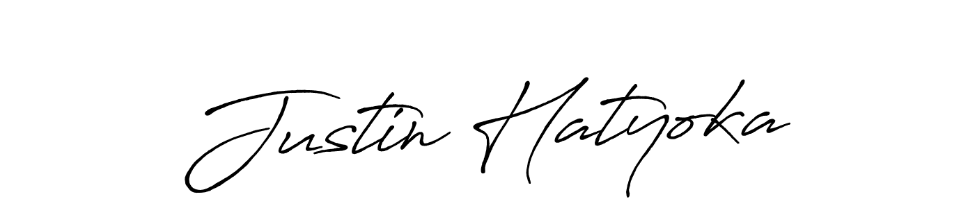 You can use this online signature creator to create a handwritten signature for the name Justin Hatyoka. This is the best online autograph maker. Justin Hatyoka signature style 7 images and pictures png