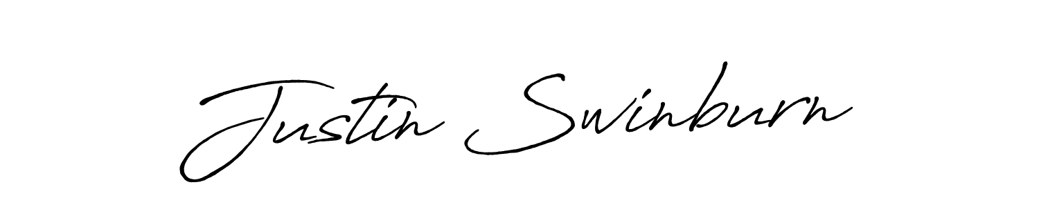 if you are searching for the best signature style for your name Justin Swinburn. so please give up your signature search. here we have designed multiple signature styles  using Antro_Vectra_Bolder. Justin Swinburn signature style 7 images and pictures png