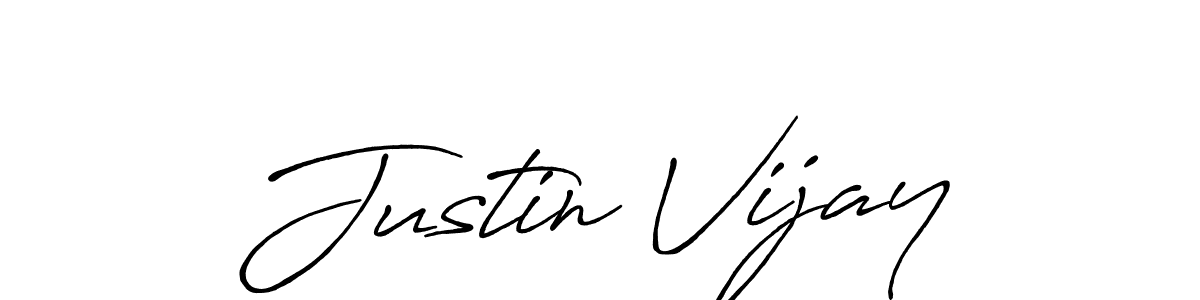 It looks lik you need a new signature style for name Justin Vijay. Design unique handwritten (Antro_Vectra_Bolder) signature with our free signature maker in just a few clicks. Justin Vijay signature style 7 images and pictures png