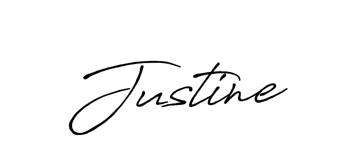 Make a beautiful signature design for name Justine. Use this online signature maker to create a handwritten signature for free. Justine signature style 7 images and pictures png