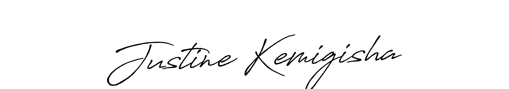 Also we have Justine Kemigisha name is the best signature style. Create professional handwritten signature collection using Antro_Vectra_Bolder autograph style. Justine Kemigisha signature style 7 images and pictures png