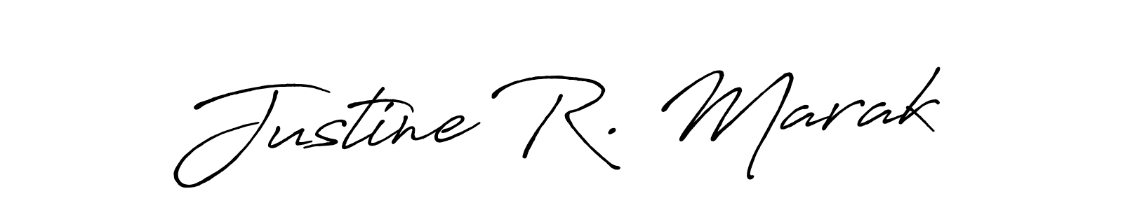 The best way (Antro_Vectra_Bolder) to make a short signature is to pick only two or three words in your name. The name Justine R. Marak include a total of six letters. For converting this name. Justine R. Marak signature style 7 images and pictures png