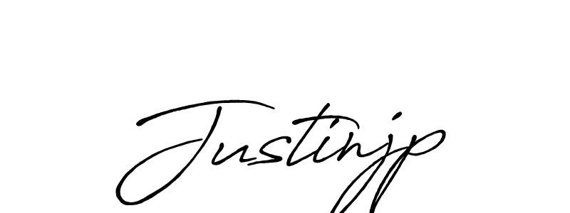 The best way (Antro_Vectra_Bolder) to make a short signature is to pick only two or three words in your name. The name Justinjp include a total of six letters. For converting this name. Justinjp signature style 7 images and pictures png