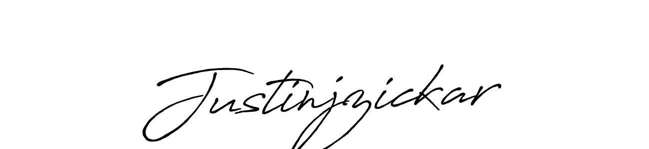 How to Draw Justinjzickar signature style? Antro_Vectra_Bolder is a latest design signature styles for name Justinjzickar. Justinjzickar signature style 7 images and pictures png