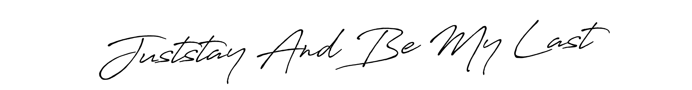 How to make Juststay And Be My Last signature? Antro_Vectra_Bolder is a professional autograph style. Create handwritten signature for Juststay And Be My Last name. Juststay And Be My Last signature style 7 images and pictures png