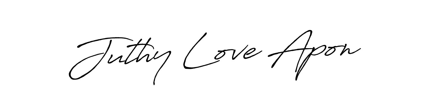 Check out images of Autograph of Juthy Love Apon name. Actor Juthy Love Apon Signature Style. Antro_Vectra_Bolder is a professional sign style online. Juthy Love Apon signature style 7 images and pictures png