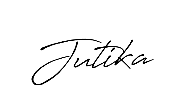 See photos of Jutika official signature by Spectra . Check more albums & portfolios. Read reviews & check more about Antro_Vectra_Bolder font. Jutika signature style 7 images and pictures png