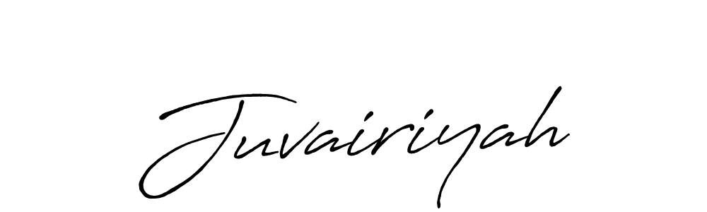 Also we have Juvairiyah name is the best signature style. Create professional handwritten signature collection using Antro_Vectra_Bolder autograph style. Juvairiyah signature style 7 images and pictures png