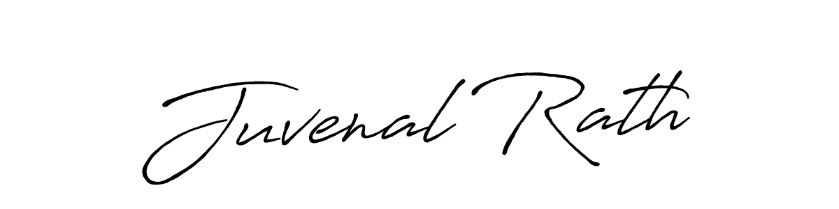 Make a beautiful signature design for name Juvenal Rath. Use this online signature maker to create a handwritten signature for free. Juvenal Rath signature style 7 images and pictures png