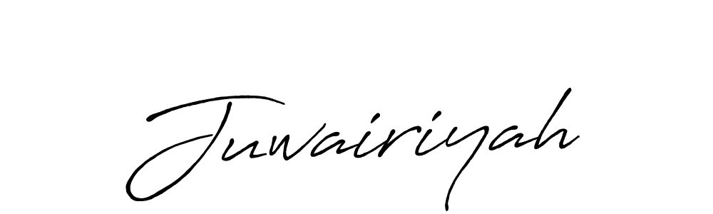 The best way (Antro_Vectra_Bolder) to make a short signature is to pick only two or three words in your name. The name Juwairiyah include a total of six letters. For converting this name. Juwairiyah signature style 7 images and pictures png