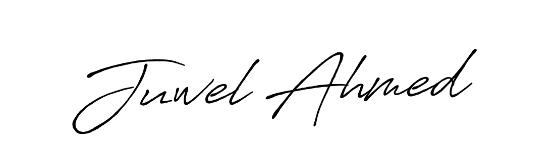 Also we have Juwel Ahmed name is the best signature style. Create professional handwritten signature collection using Antro_Vectra_Bolder autograph style. Juwel Ahmed signature style 7 images and pictures png