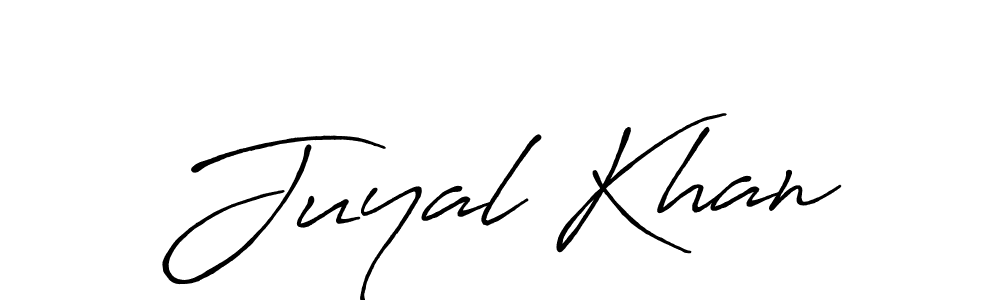 Also we have Juyal Khan name is the best signature style. Create professional handwritten signature collection using Antro_Vectra_Bolder autograph style. Juyal Khan signature style 7 images and pictures png