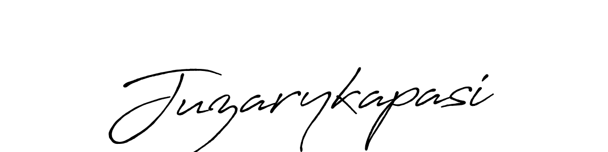 Create a beautiful signature design for name Juzarykapasi. With this signature (Antro_Vectra_Bolder) fonts, you can make a handwritten signature for free. Juzarykapasi signature style 7 images and pictures png