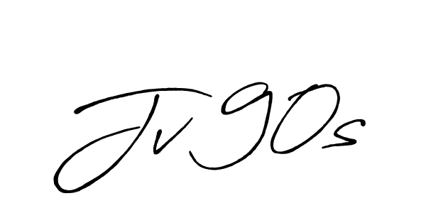 Similarly Antro_Vectra_Bolder is the best handwritten signature design. Signature creator online .You can use it as an online autograph creator for name Jv 90s. Jv 90s signature style 7 images and pictures png