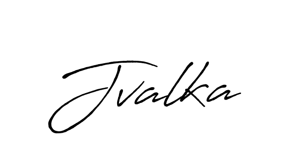 How to Draw Jvalka signature style? Antro_Vectra_Bolder is a latest design signature styles for name Jvalka. Jvalka signature style 7 images and pictures png