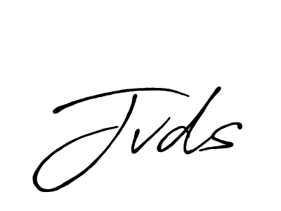 How to make Jvds signature? Antro_Vectra_Bolder is a professional autograph style. Create handwritten signature for Jvds name. Jvds signature style 7 images and pictures png