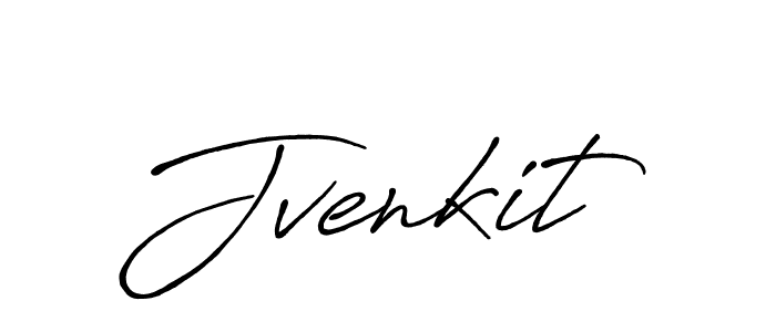 How to make Jvenkit signature? Antro_Vectra_Bolder is a professional autograph style. Create handwritten signature for Jvenkit name. Jvenkit signature style 7 images and pictures png