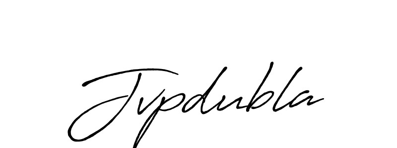 How to make Jvpdubla name signature. Use Antro_Vectra_Bolder style for creating short signs online. This is the latest handwritten sign. Jvpdubla signature style 7 images and pictures png