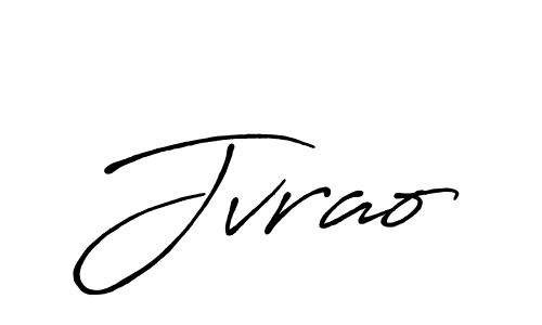 Create a beautiful signature design for name Jvrao. With this signature (Antro_Vectra_Bolder) fonts, you can make a handwritten signature for free. Jvrao signature style 7 images and pictures png