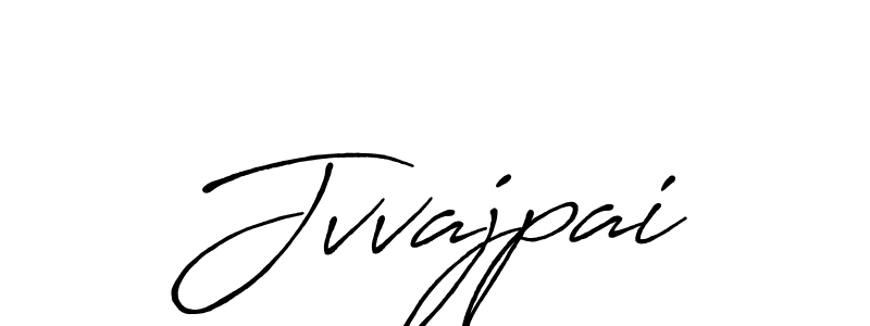 Use a signature maker to create a handwritten signature online. With this signature software, you can design (Antro_Vectra_Bolder) your own signature for name Jvvajpai. Jvvajpai signature style 7 images and pictures png