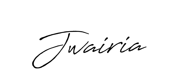 Also we have Jwairia name is the best signature style. Create professional handwritten signature collection using Antro_Vectra_Bolder autograph style. Jwairia signature style 7 images and pictures png