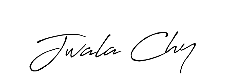 You should practise on your own different ways (Antro_Vectra_Bolder) to write your name (Jwala Chy) in signature. don't let someone else do it for you. Jwala Chy signature style 7 images and pictures png