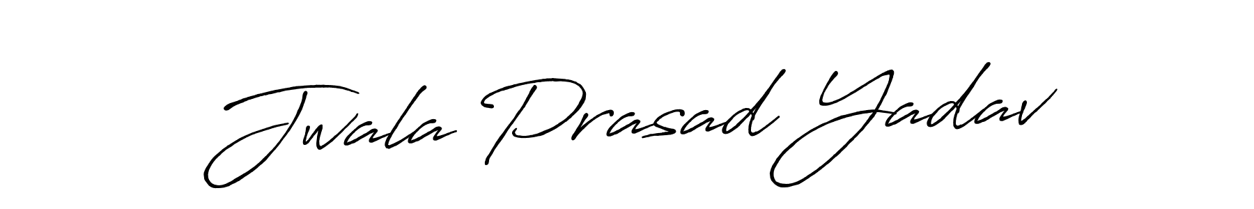 Antro_Vectra_Bolder is a professional signature style that is perfect for those who want to add a touch of class to their signature. It is also a great choice for those who want to make their signature more unique. Get Jwala Prasad Yadav name to fancy signature for free. Jwala Prasad Yadav signature style 7 images and pictures png