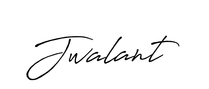 The best way (Antro_Vectra_Bolder) to make a short signature is to pick only two or three words in your name. The name Jwalant include a total of six letters. For converting this name. Jwalant signature style 7 images and pictures png