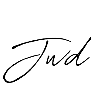 Make a beautiful signature design for name Jwd. Use this online signature maker to create a handwritten signature for free. Jwd signature style 7 images and pictures png
