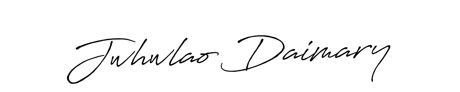 Use a signature maker to create a handwritten signature online. With this signature software, you can design (Antro_Vectra_Bolder) your own signature for name Jwhwlao Daimary. Jwhwlao Daimary signature style 7 images and pictures png