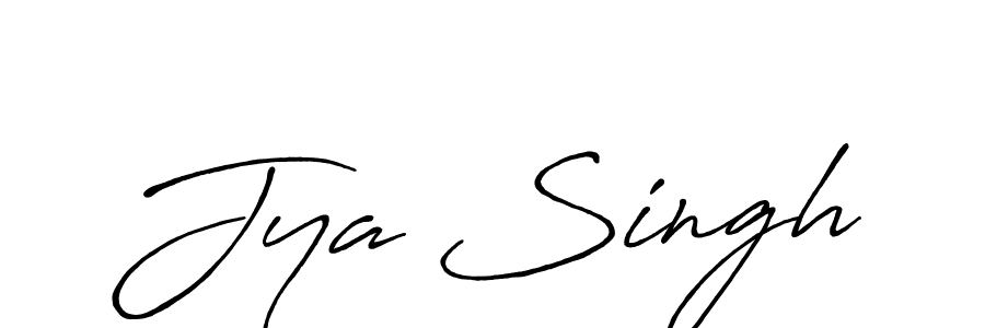 Once you've used our free online signature maker to create your best signature Antro_Vectra_Bolder style, it's time to enjoy all of the benefits that Jya Singh name signing documents. Jya Singh signature style 7 images and pictures png