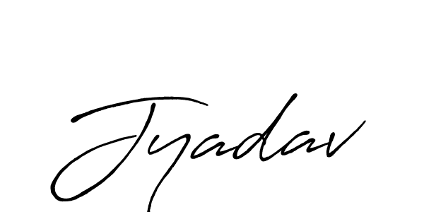 Make a beautiful signature design for name Jyadav. Use this online signature maker to create a handwritten signature for free. Jyadav signature style 7 images and pictures png