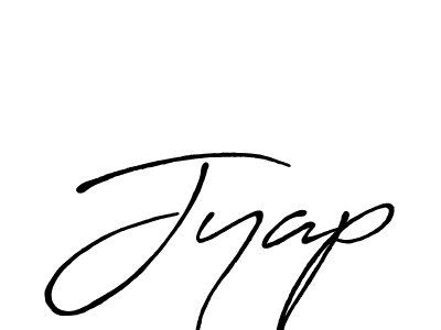 Also we have Jyap name is the best signature style. Create professional handwritten signature collection using Antro_Vectra_Bolder autograph style. Jyap signature style 7 images and pictures png