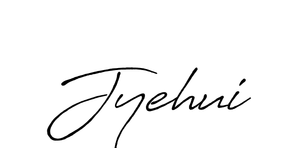 It looks lik you need a new signature style for name Jyehui. Design unique handwritten (Antro_Vectra_Bolder) signature with our free signature maker in just a few clicks. Jyehui signature style 7 images and pictures png