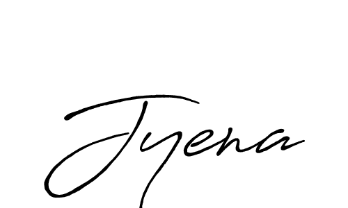 Use a signature maker to create a handwritten signature online. With this signature software, you can design (Antro_Vectra_Bolder) your own signature for name Jyena. Jyena signature style 7 images and pictures png