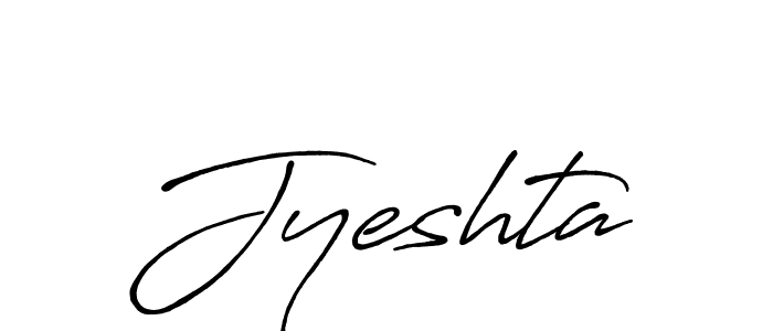 Design your own signature with our free online signature maker. With this signature software, you can create a handwritten (Antro_Vectra_Bolder) signature for name Jyeshta. Jyeshta signature style 7 images and pictures png