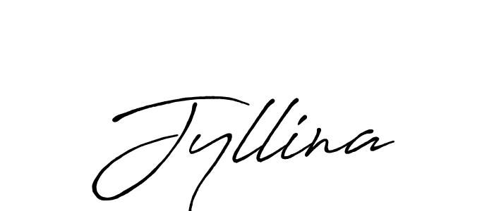 You should practise on your own different ways (Antro_Vectra_Bolder) to write your name (Jyllina) in signature. don't let someone else do it for you. Jyllina signature style 7 images and pictures png