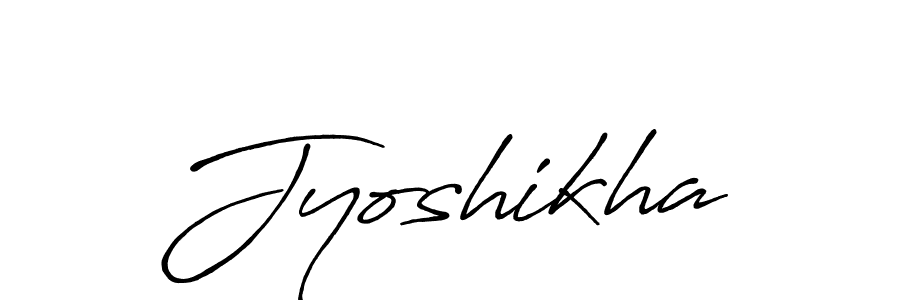 Make a beautiful signature design for name Jyoshikha. Use this online signature maker to create a handwritten signature for free. Jyoshikha signature style 7 images and pictures png