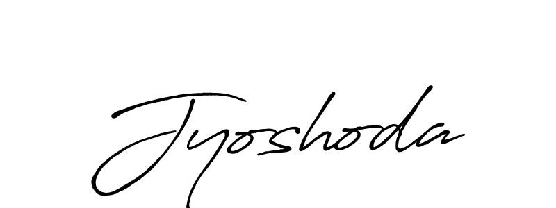 Use a signature maker to create a handwritten signature online. With this signature software, you can design (Antro_Vectra_Bolder) your own signature for name Jyoshoda. Jyoshoda signature style 7 images and pictures png