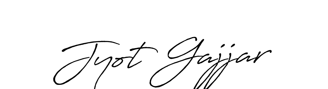 Also we have Jyot Gajjar name is the best signature style. Create professional handwritten signature collection using Antro_Vectra_Bolder autograph style. Jyot Gajjar signature style 7 images and pictures png